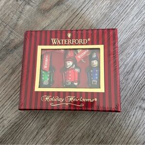 NIB Waterford Holiday Heirlooms Toy Soldier Ornaments